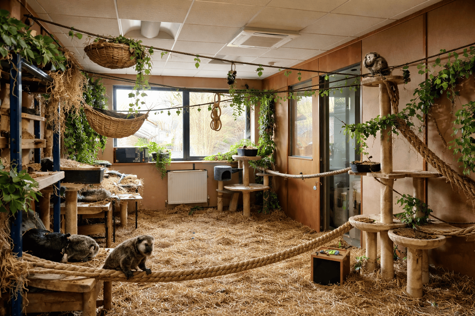 Marmosets as Pets in the UK: Minimum Space Requirements, Enrichment Needs and Daily Care Responsibilities